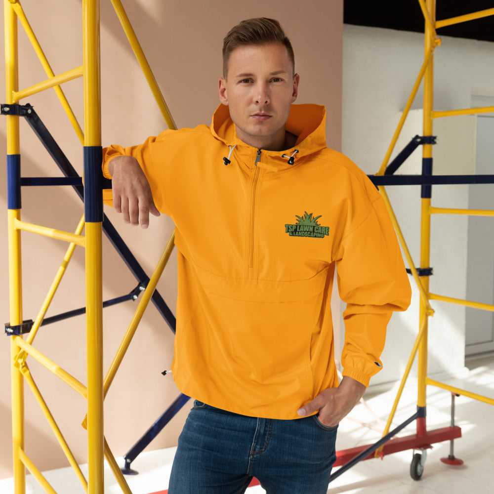 TSP Lawn Care & Landscaping MA Embroidered Champion Packable Jacket