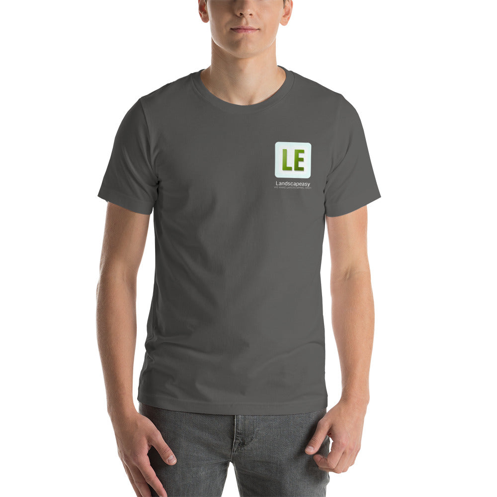 Landscapeasy Icon Dark Colored Short-Sleeve Unisex T-Shirt