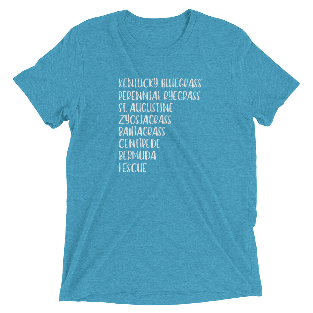 Grass Types Short Sleeve T-Shirt